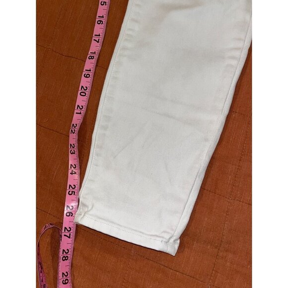Good American Womens White Good Legs High Rise Skinny Jeans Size 12/31 - Picture 8 of 10
